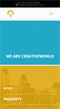 Mobile Screenshot of creativeworld.co.uk