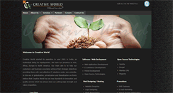 Desktop Screenshot of creativeworld.in